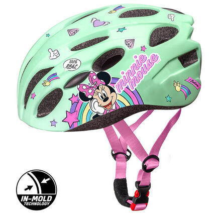 Kask rowerowy dla dziewcząt Minnie, miętowy, rozmiar M