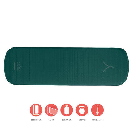 Isomatte Hattan Camping Thermomatte Luftbett Schlaf Matte Bett Selbstaufblasend