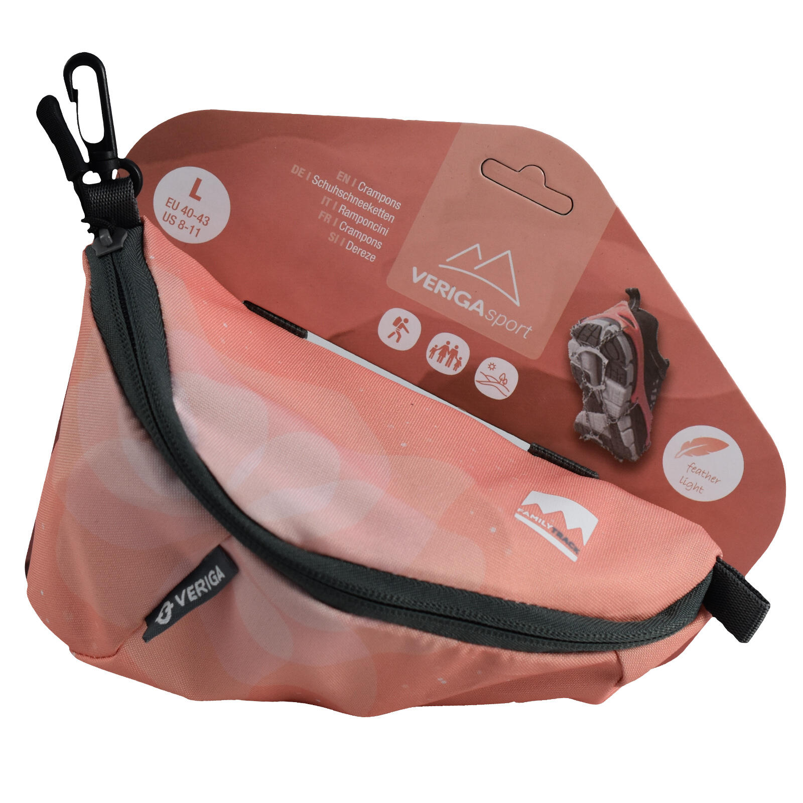 Ramponi Da Ghiaccio Con Chiodi E Catene Da Infilare Sulle Scarpe - Foto 6