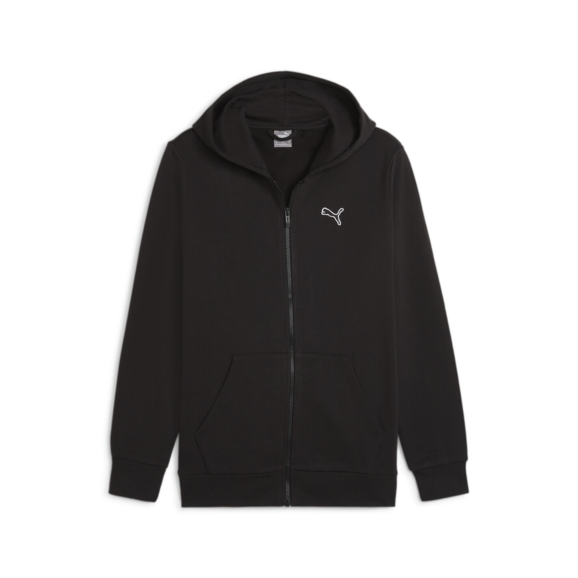 Veste zippée à capuche Better Essentials Homme PUMA Black 1/3