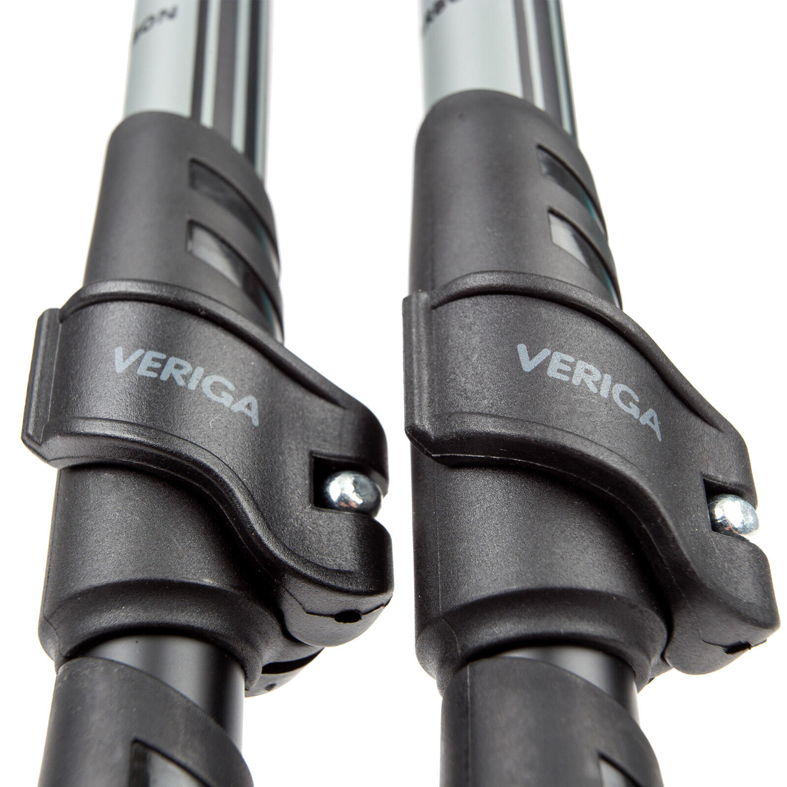 Bastoncini telescopici da trekking nordic walking 69-135cm fibra di carbonio 3/5