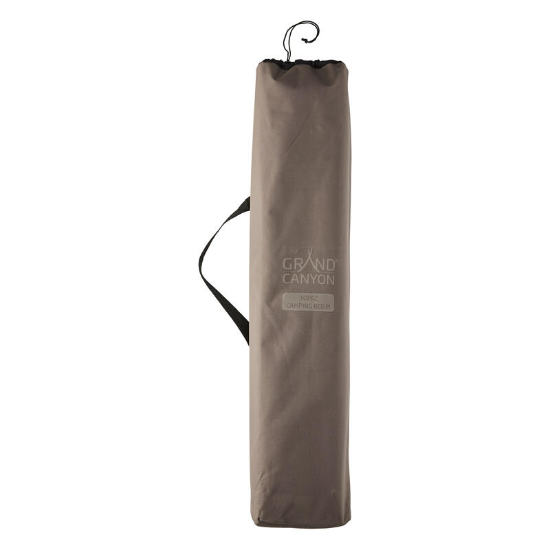 Alu Lit de camp Topaz Camping Chaise longue pliant Grand 150 kg M