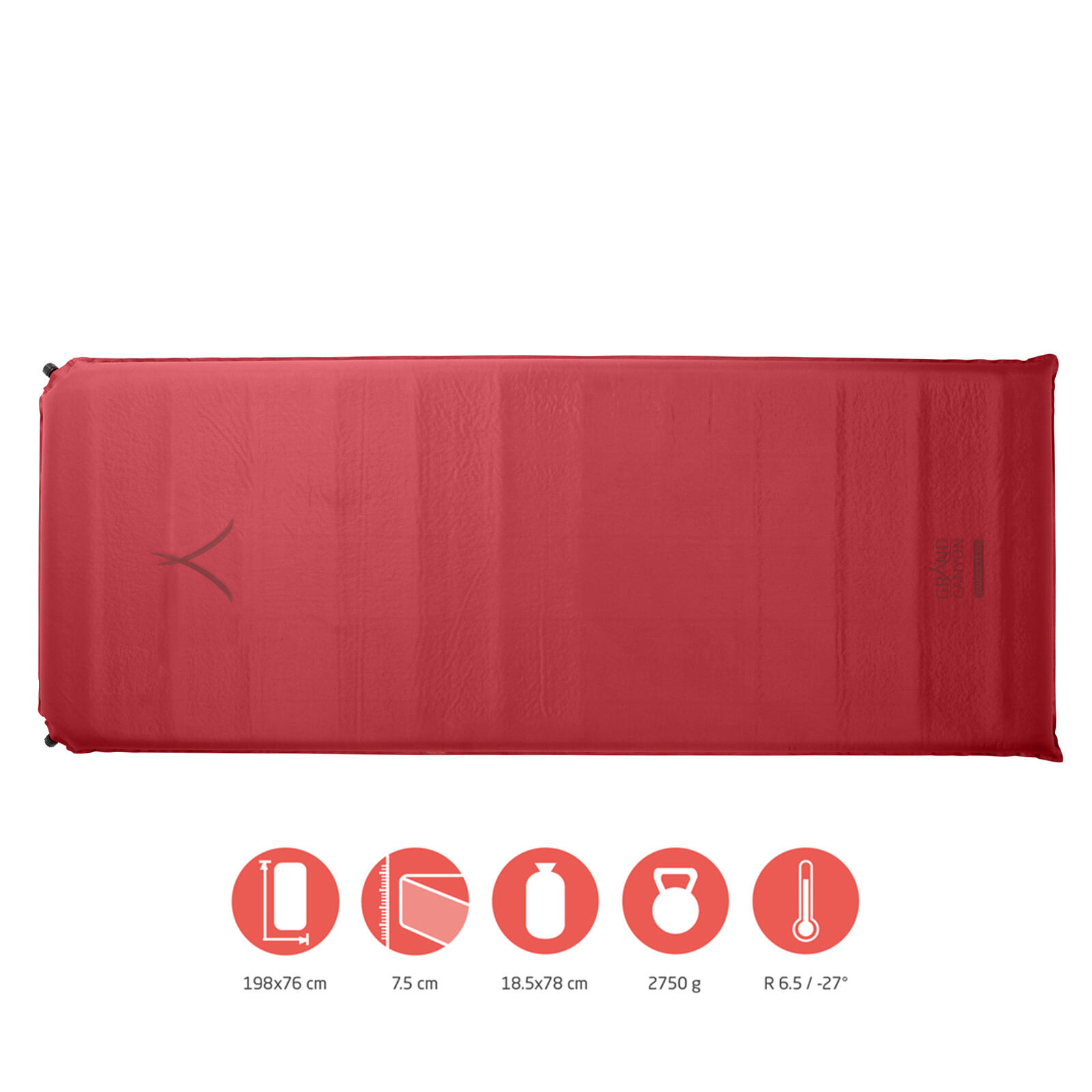 Matelas à air Hancock thermique Auto-gonflant 7.5 XW 2/7