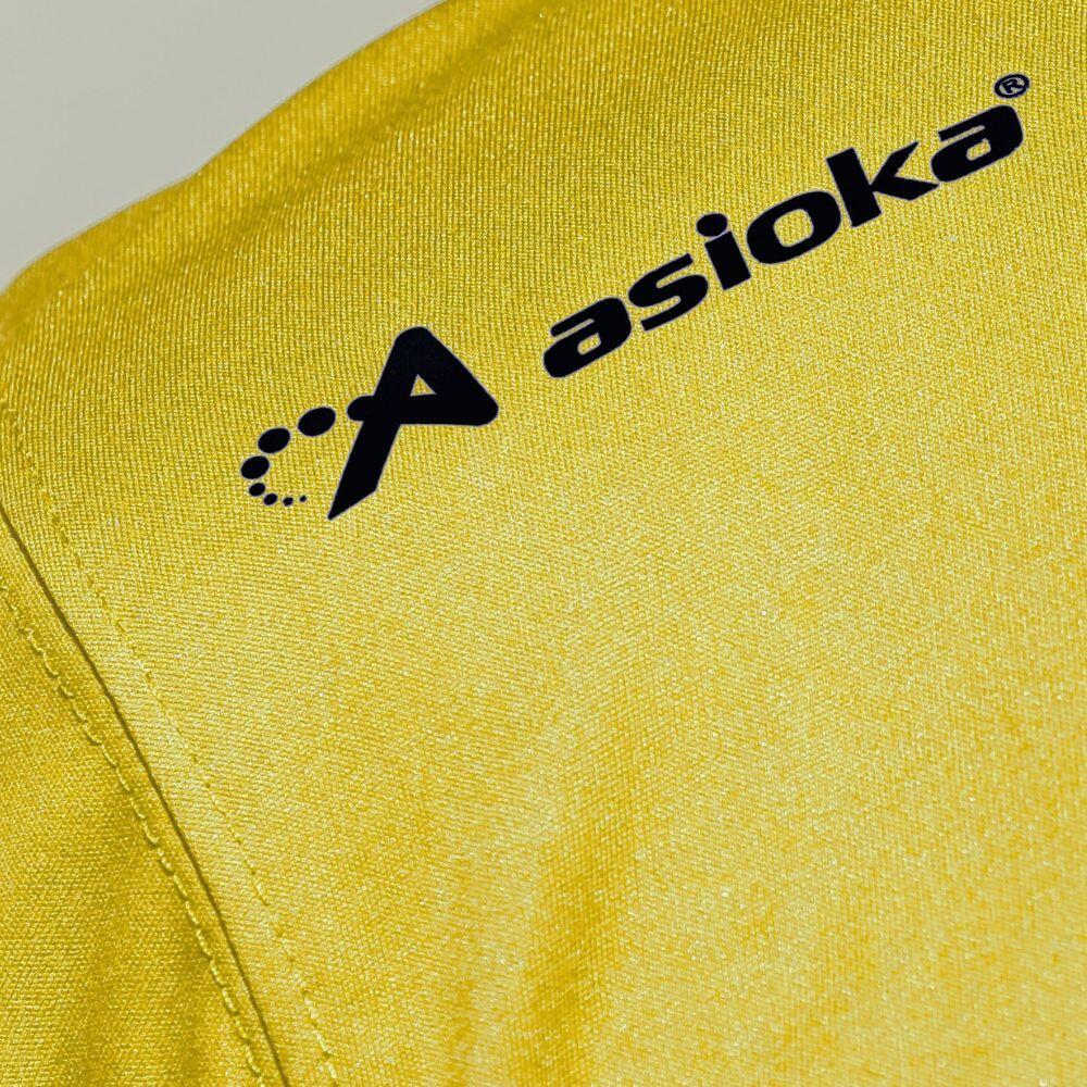Camiseta de Fútbol para Hombre Asioka Premium Amarillo Poliéster 4/6