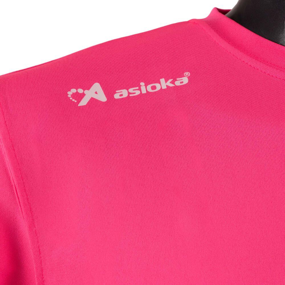 Camiseta de Fútbol para Hombre Asioka Premium Fúcsia Poliéster 4/6