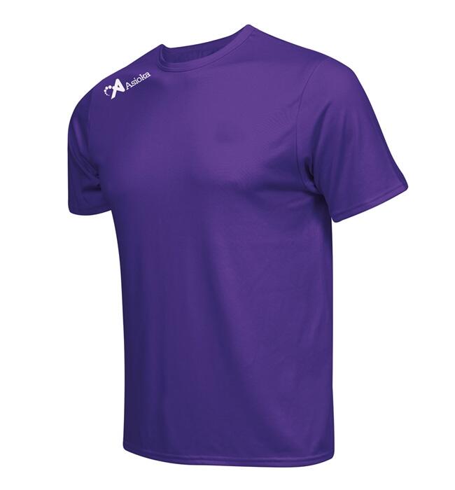 ASIOKA Camiseta de Fútbol para Hombre Asioka Premium Lila Poliéster