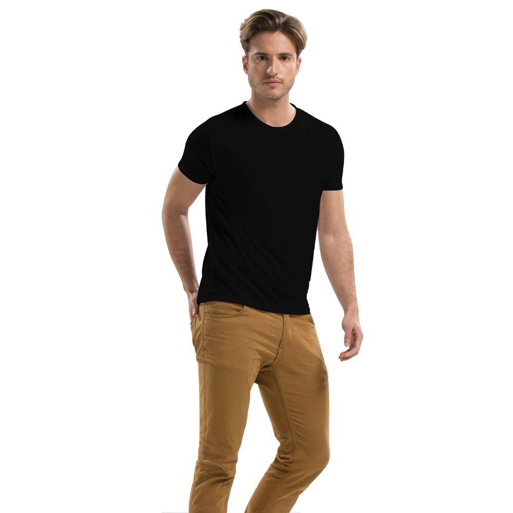 Camiseta Fitness Hombre Asioka Silver Negro 4/6