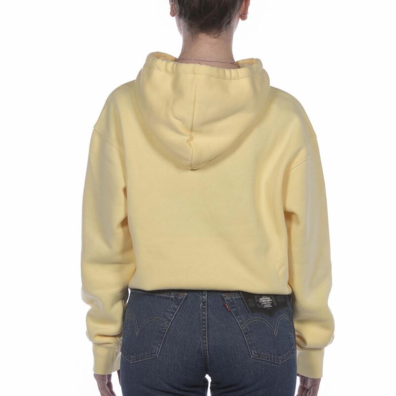 Sweat Capuche Champion Jaune Femme