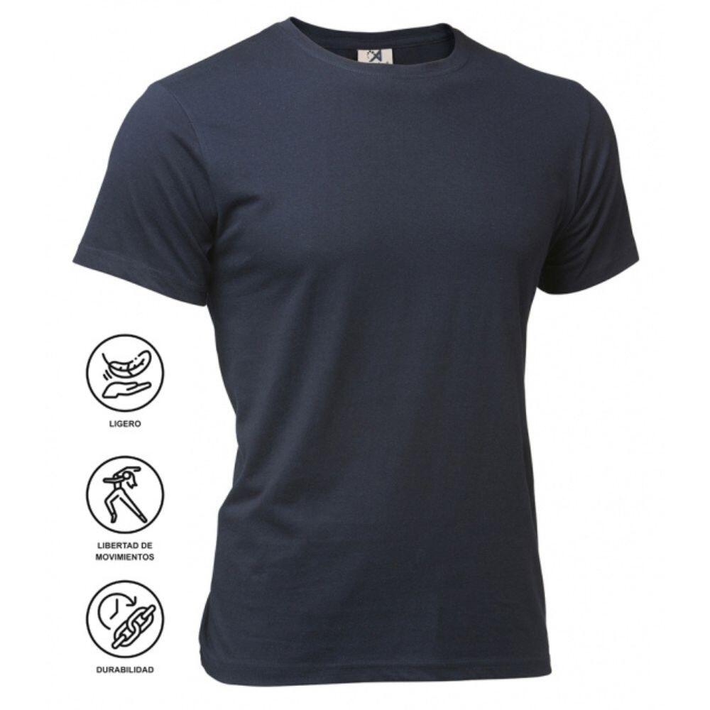 Camiseta Fitness Hombre Asioka Silver Marino 2/6