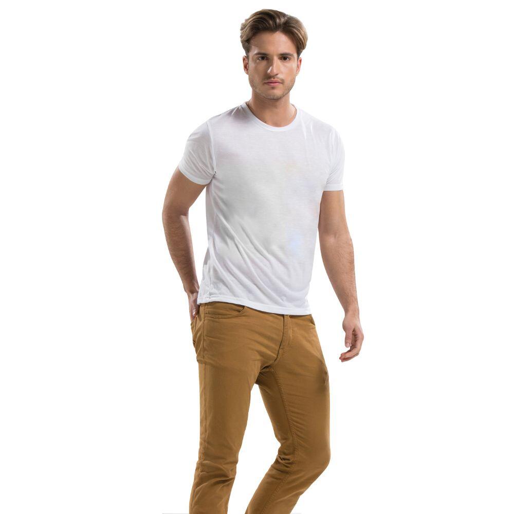 Camiseta Fitness Hombre Asioka Silver Blanco 4/6