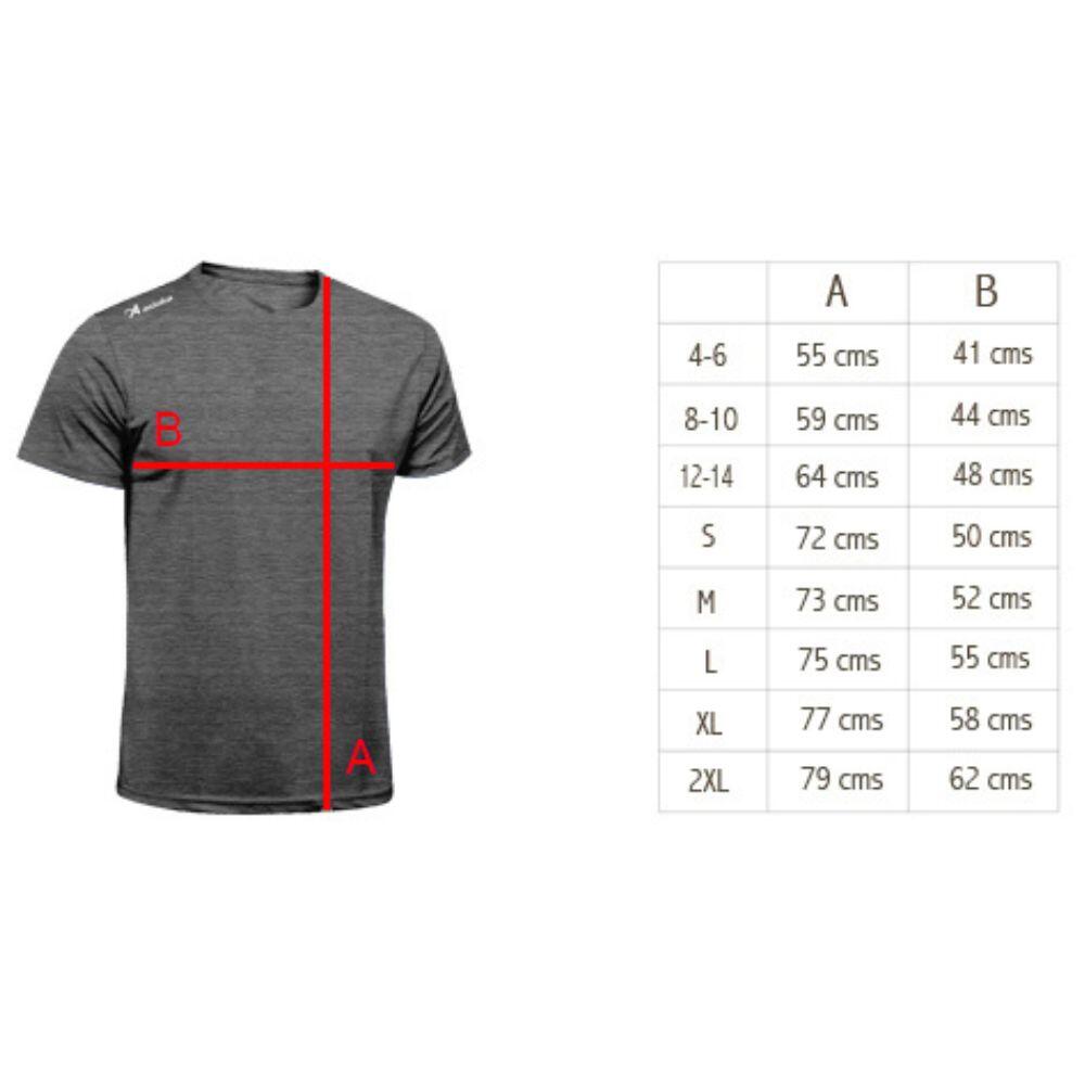 Camiseta Running Manga Corta Hombre Asioka Río Jaspe Gris Oscuro Transpirable 4/6
