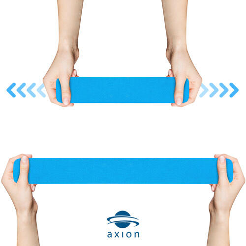 6 cintas kinesiológicas axion | Resistente al agua y respetuosas con la piel