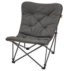 Chaise de camping pliante - Mala - Sac de transport - Rembourrée - Max. 135 kg