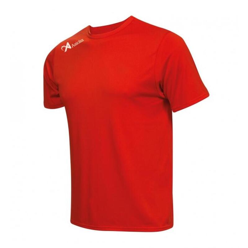 Camiseta de Fútbol para Hombre Asioka Premium Rojo Poliéster