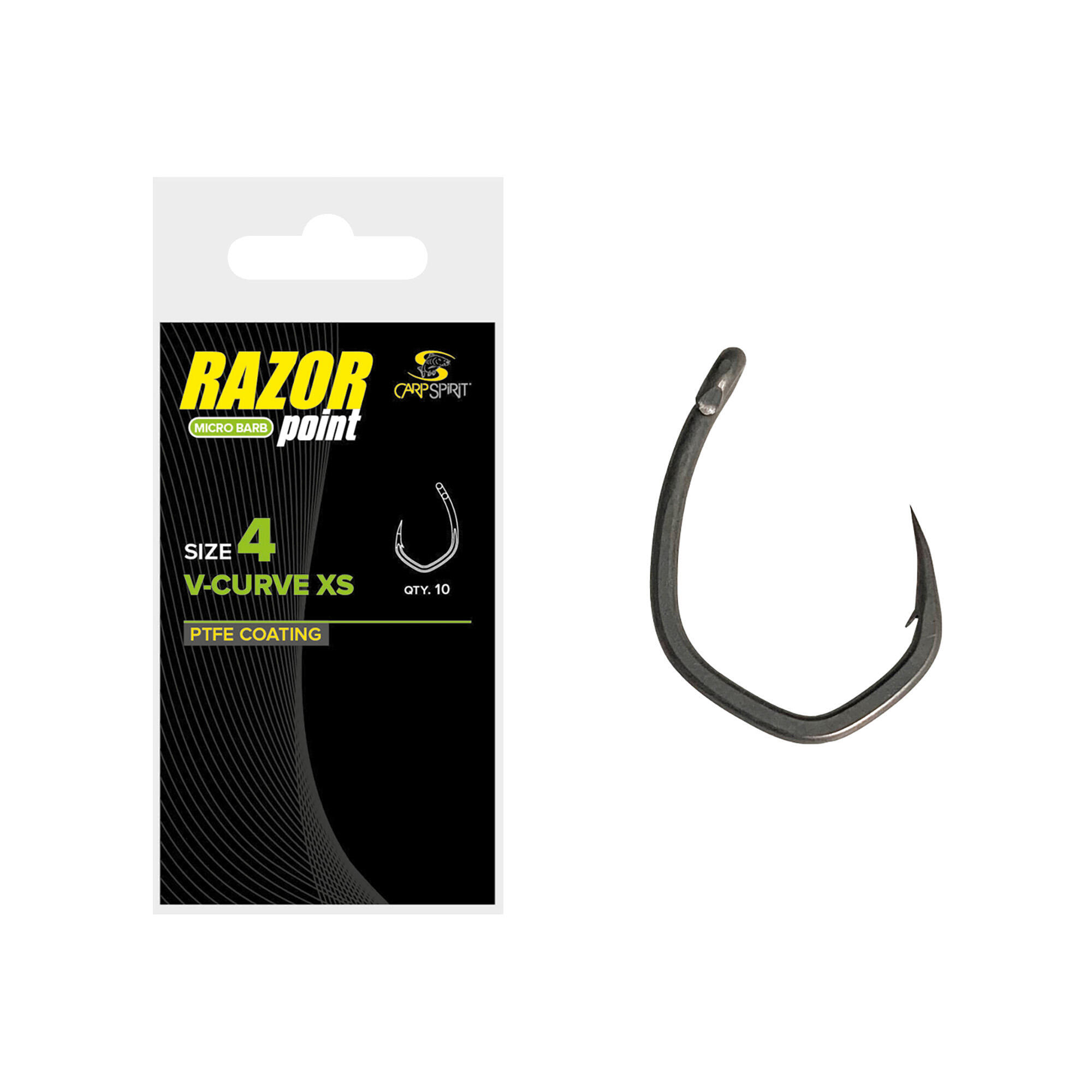 Háček Carp Spirit V-curve XS – VCXS 2/2