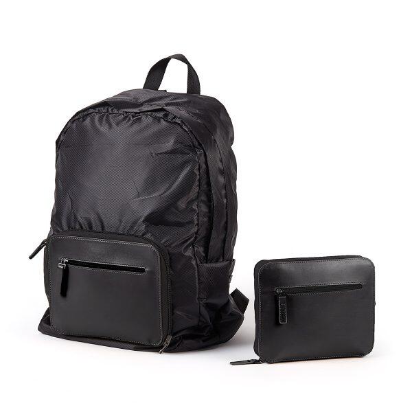 Mochila lexon packable preto