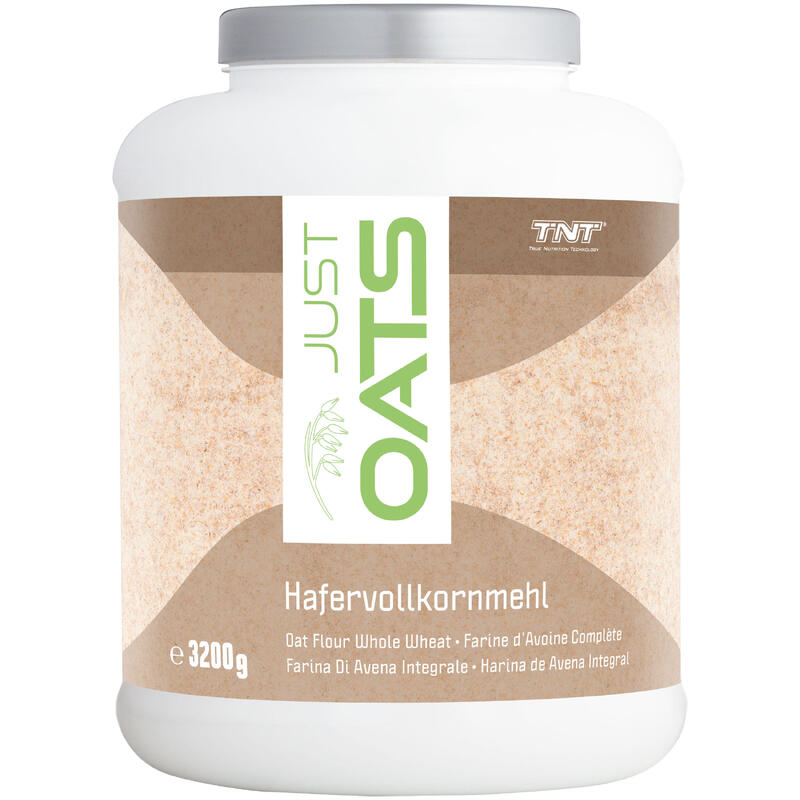 TNT Just Oats - Hafervollkornmehl - Komplexe Kohlehydrate für deinen Shake