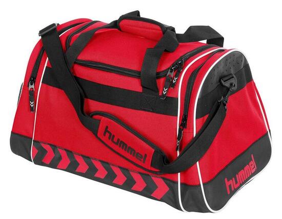 Hummel Milford (M) Sac de sport avec poches latérales - Rouge