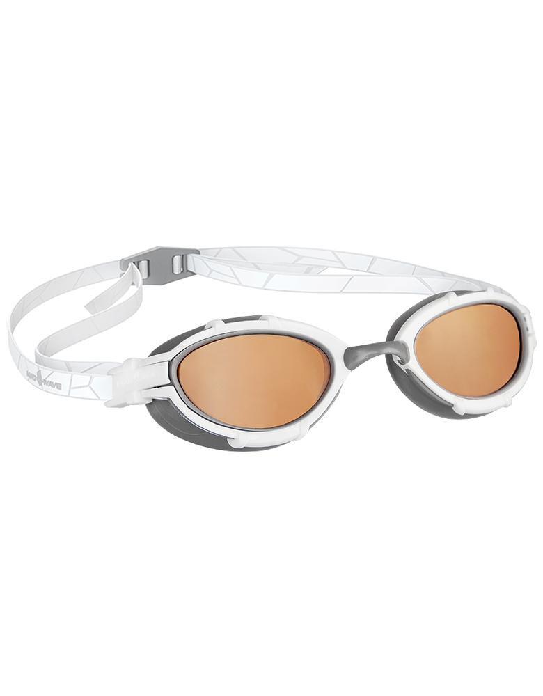 MAD WAVE Óculos de natação para triatlo polarizadas TRIATHLON Polarize Branco