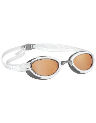 Mad Wave Triathlon-Brille mit polarisierenden Gläsern – Weiß