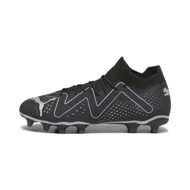 FUTURE MATCH FG/AG voetbalschoenen voor heren PUMA Black Silver Metallic