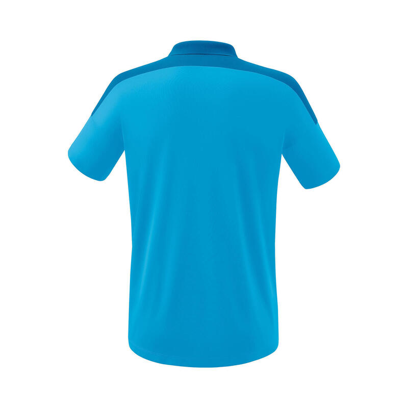 Tricou polo Erima Change By Erima Alb - uşor, uscare rapidă, mâneci scurte