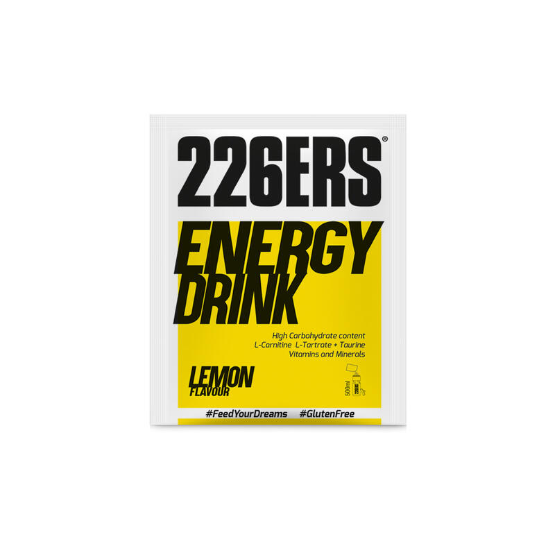 Bebida Energética ENERGY DRINK LEMON - Sabor Limón Monodosis 50GR - 226ERS