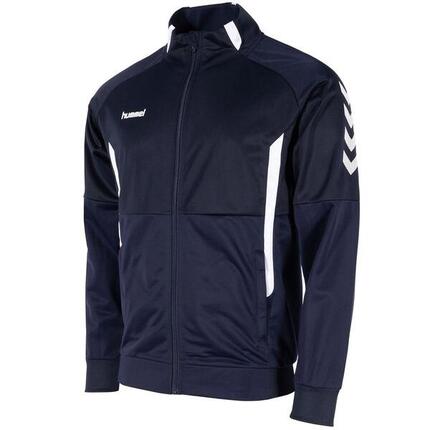 Hummel Authentic Veste Polyester Hommes - Marine / Blanc