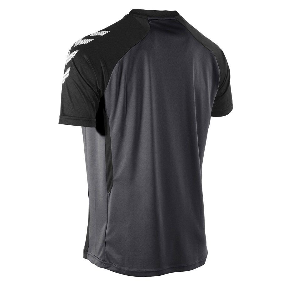 Hummel Aarhus Maillot Manches Courtes Hommes - Noir / Anthracite 6/6