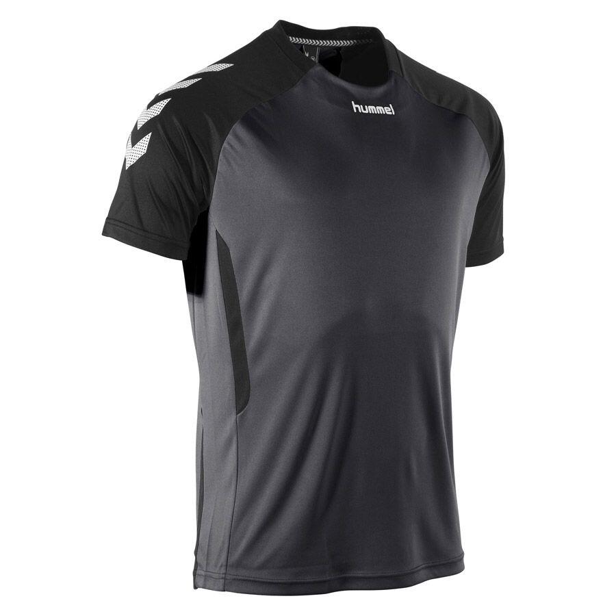 Hummel Aarhus Maillot Manches Courtes Hommes - Noir / Anthracite 2/6