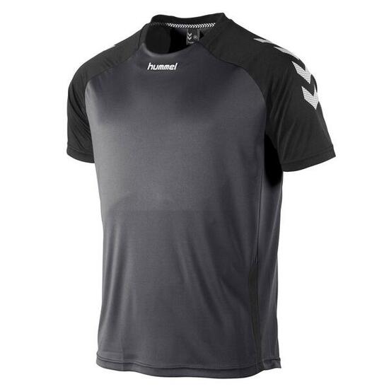 Hummel Aarhus Maillot manches courtes homme - Noir, Anthracite - XXL