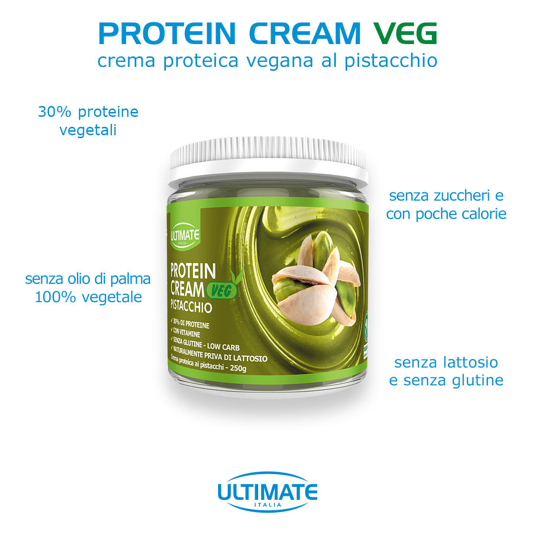 Alimento - PROTEIN CREAM VEG PISTACCHIO - 250g 6/7