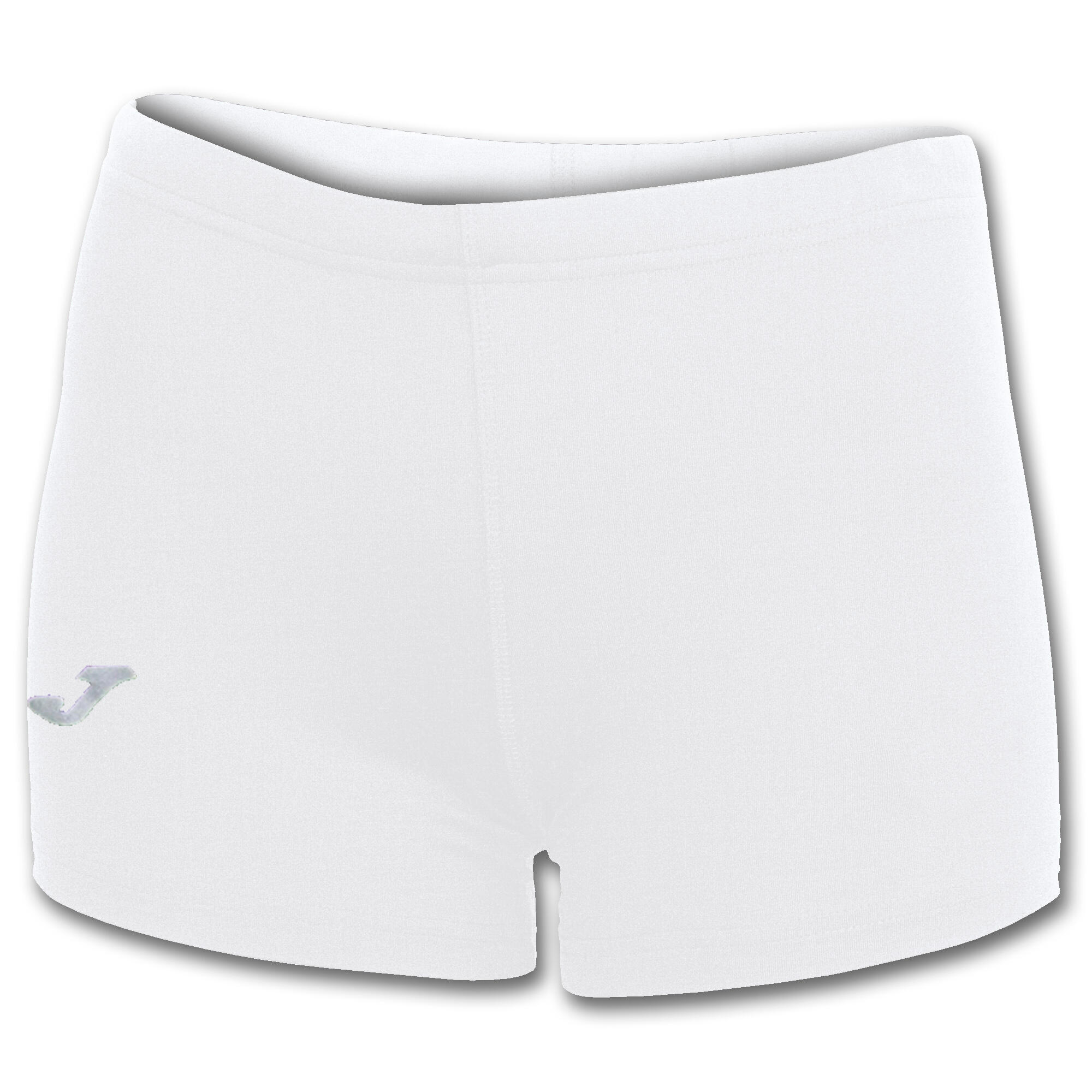 JOMA Pantaloncini Sportivi Joma in Lycra per Donna, Bianco, Taglia S