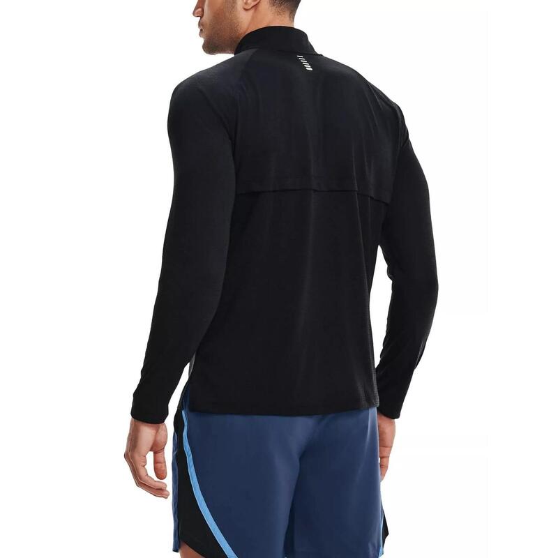 UA Streaker Half Zip Czarny L