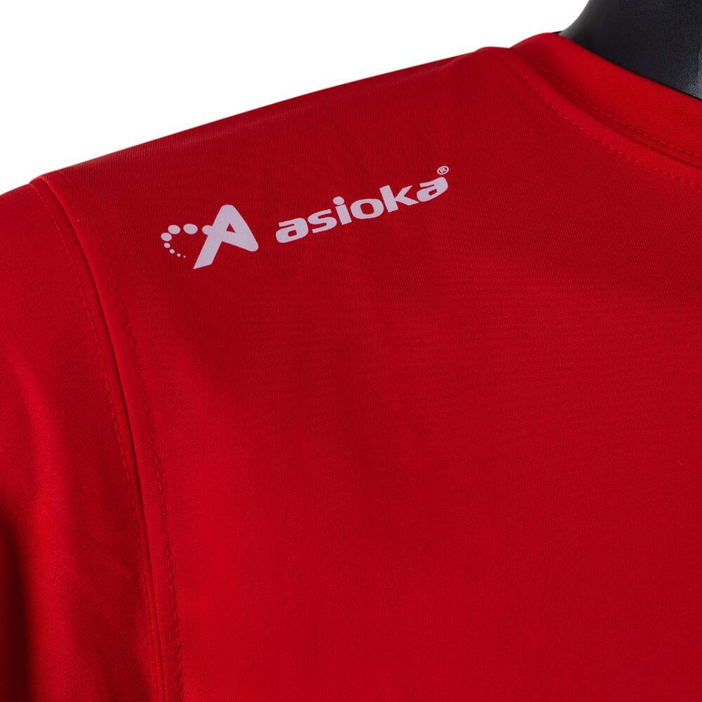 Camiseta de Fútbol para Hombre Asioka Premium Rojo Poliéster 4/6