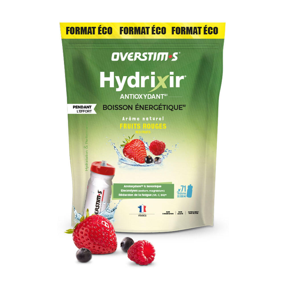 Overstim.s - Boisson Isotonique - Hydrixir Antioxydant Fruits Rouges - 3kg - Boisson Isotonique - Decathlon