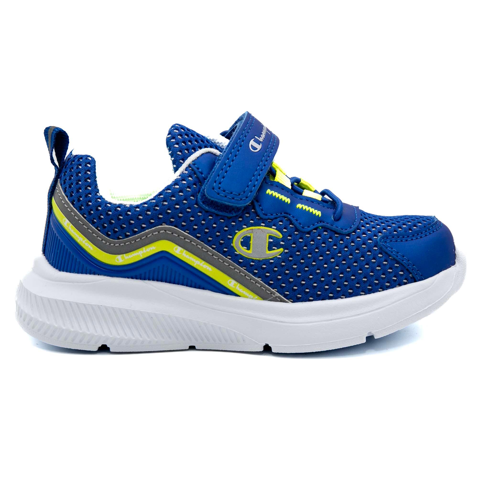 Baskets Champion Coupe Basse Shout Out Bleu Enfant 1/7