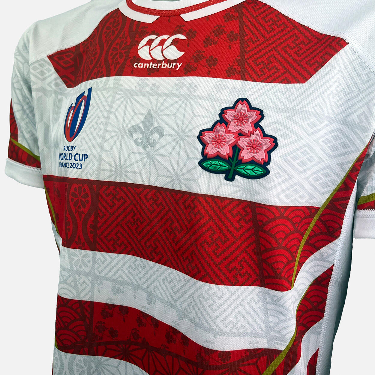 CCC Japan Rugby World Cup 2023 Mens Home Rugby Shirt Jersey 3/5