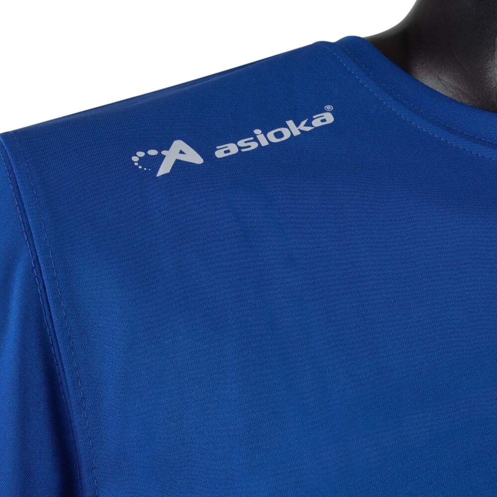Camiseta de Fútbol para Hombre Asioka Premium Azul Royal Poliéster 4/6