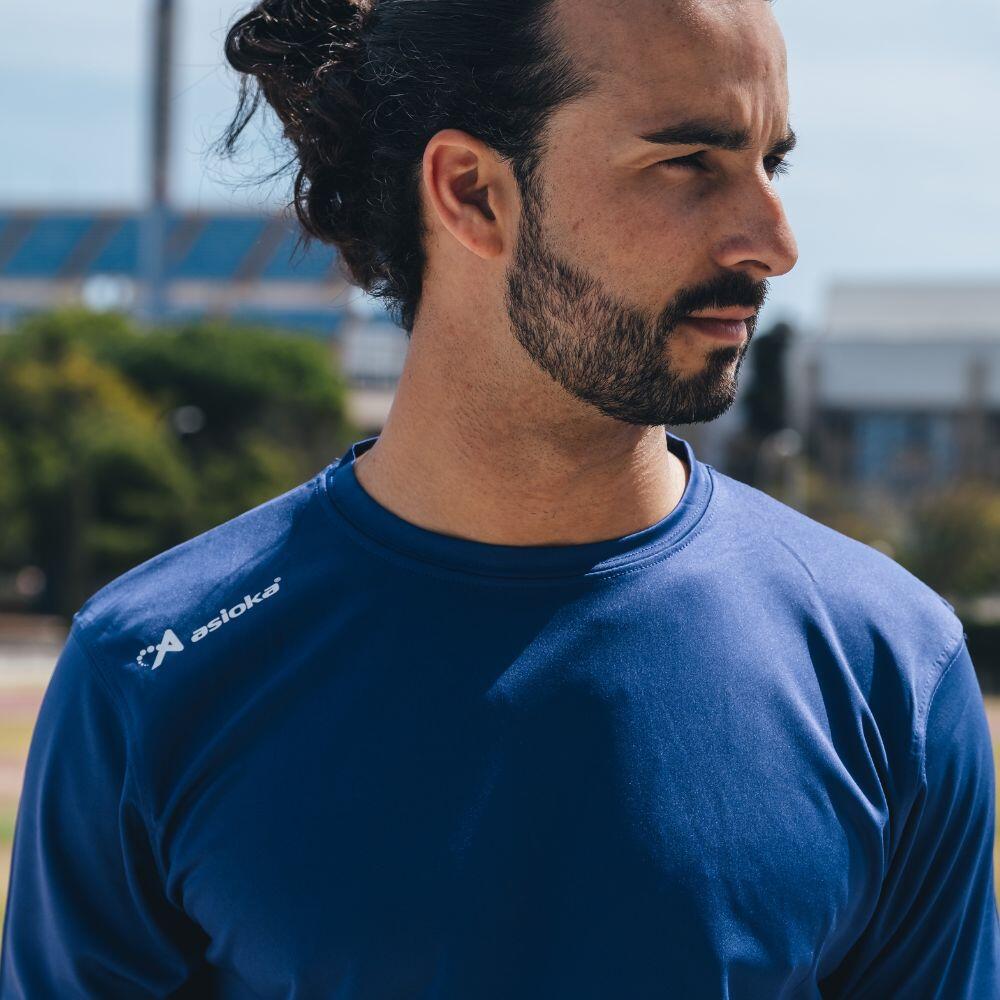 Camiseta de Fútbol para Hombre Asioka Premium Azul Royal Poliéster 2/6