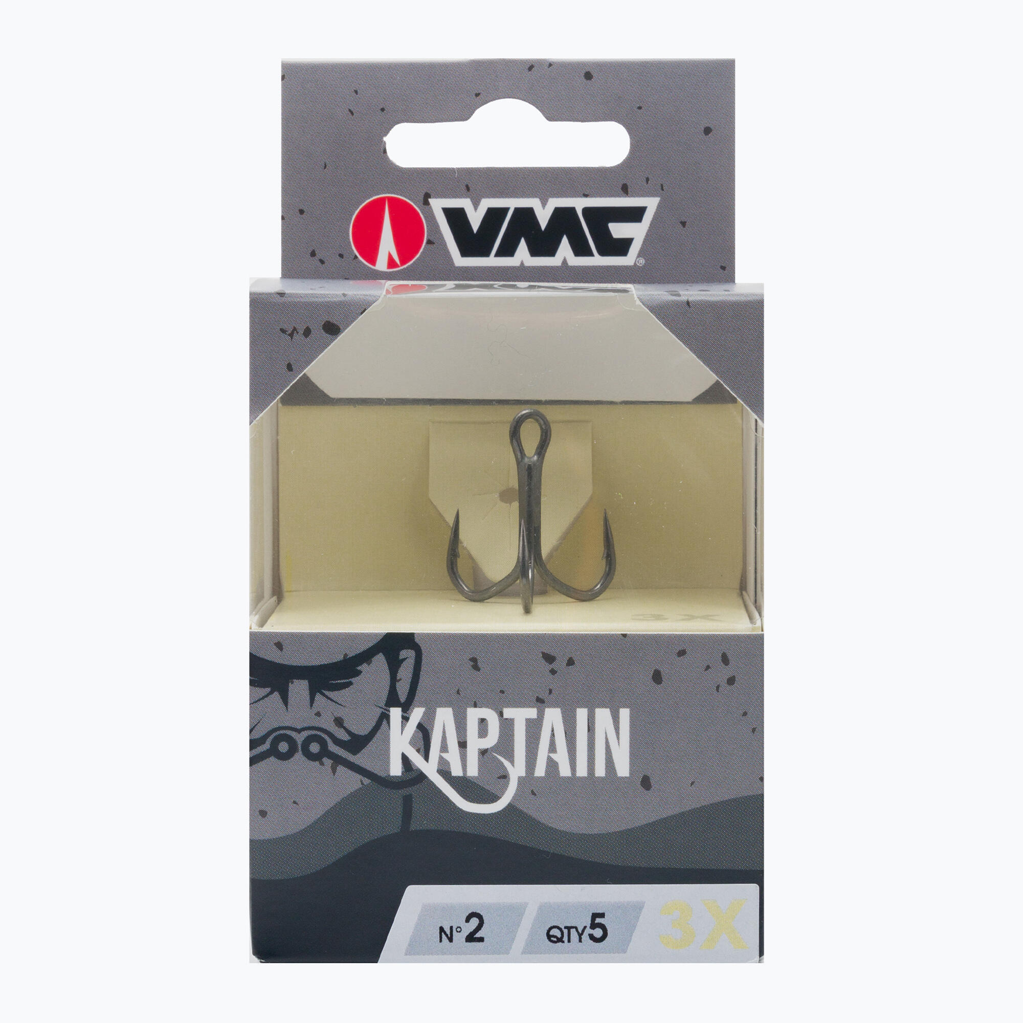Ganchos VMC Kaptain 7557CT (x5) 3/4