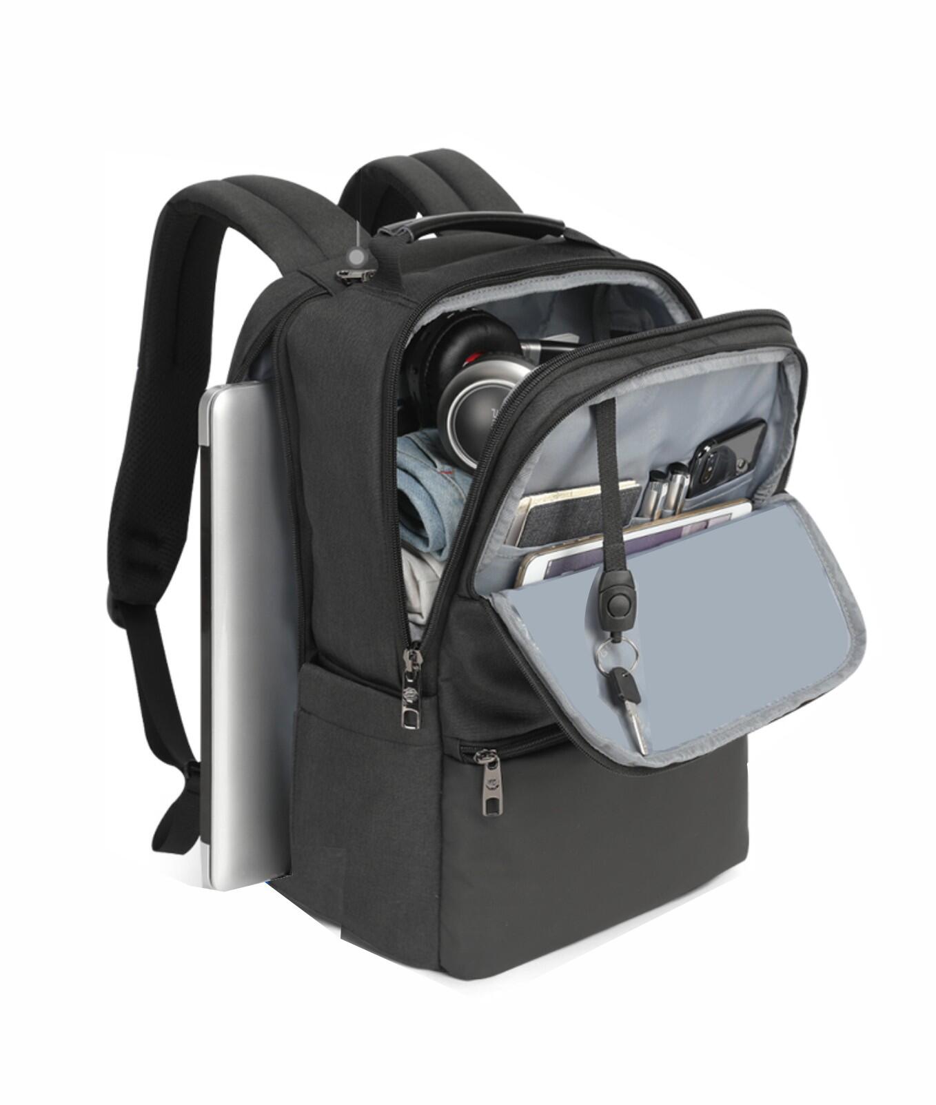 Mochila Swissten laptop  15.6 preto 4/7