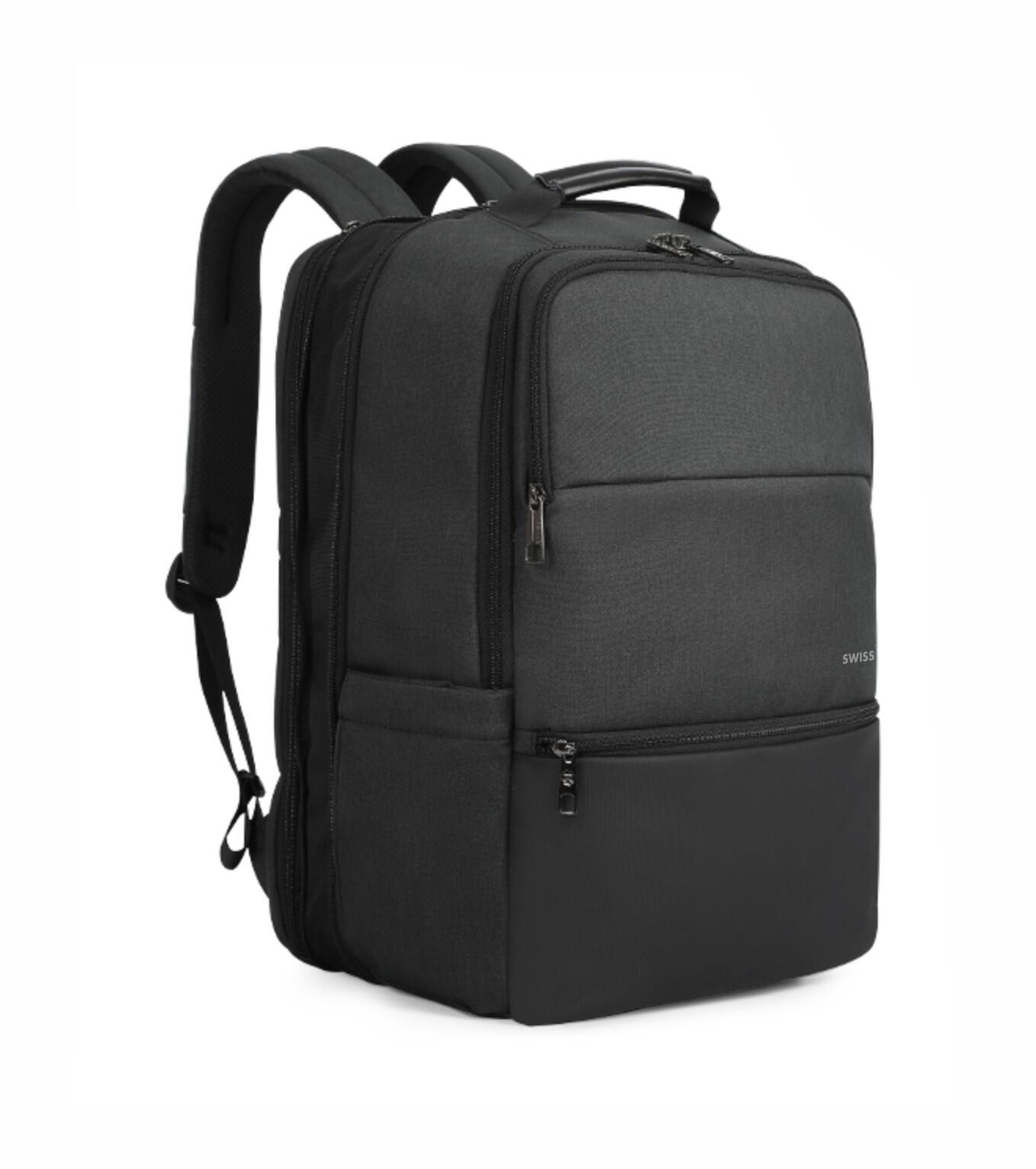 Mochila swissten laptop 15.6 preto