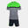 Ensemble football Garçon Joma Danubio gris melange vert fluo