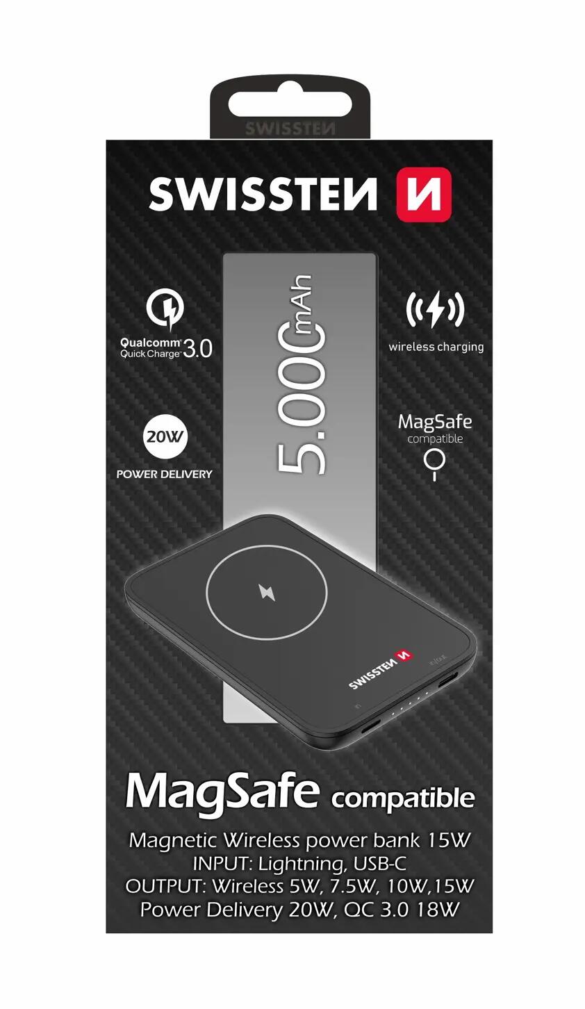 PowerBank Swissten MagSafe 5000mAh 5/5