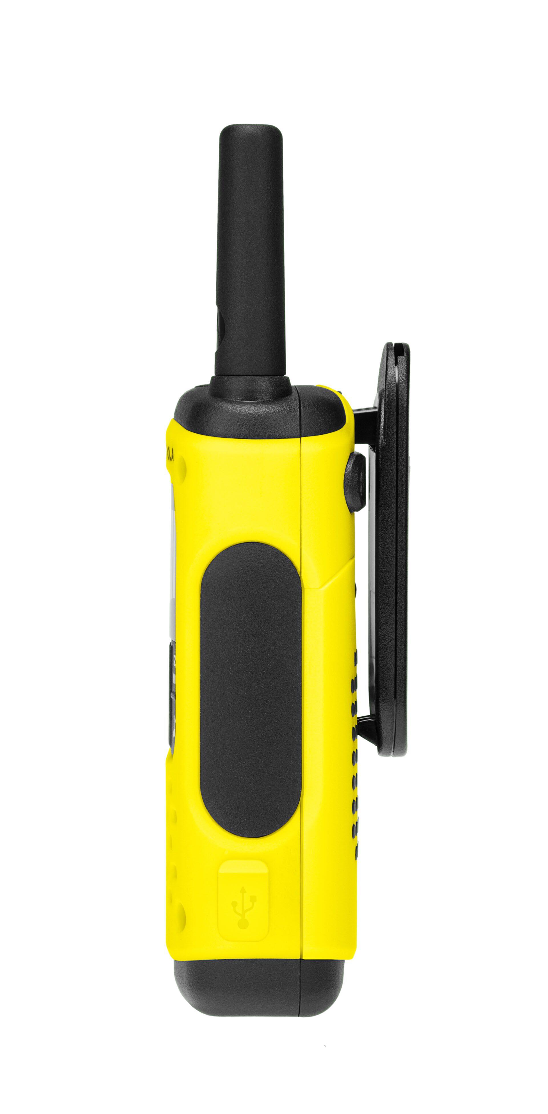 Radio PMR portable Motorola TLKR T92 H2O IP67 avec 2 pièces Jaune 6/7