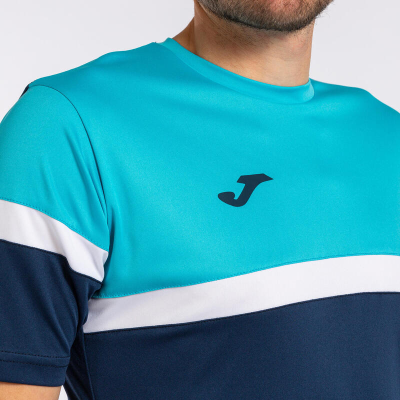 Ensemble football Garçon Joma Danubio bleu marine turquoise fluo