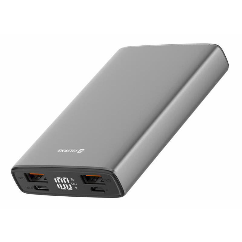 Powerbank Swissten Aluminum 10.000 mAh