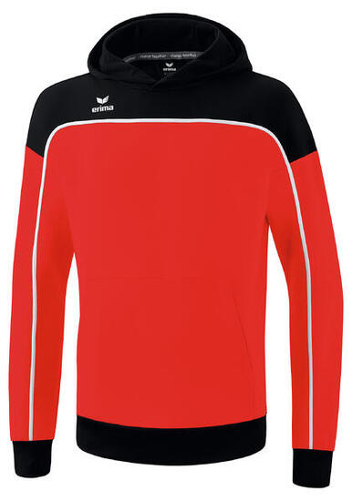 Sweat à capuche junior Erima bicolore capuche doublée