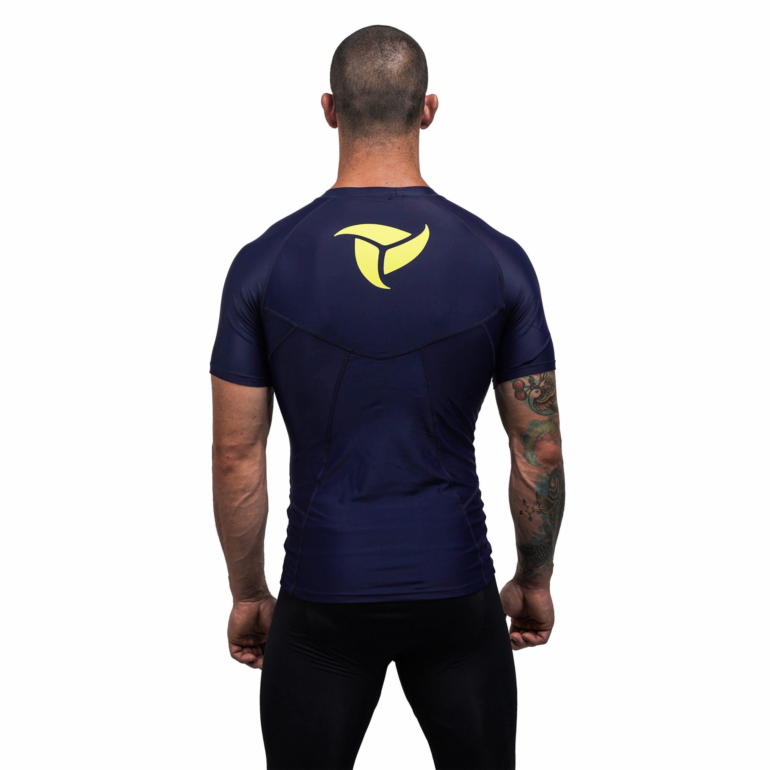Rashguard adulte sports nautiques manches courtes protection UV 6/6